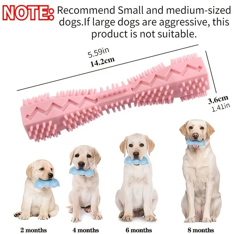 Durable Dog Toothbrush Chew Stick
