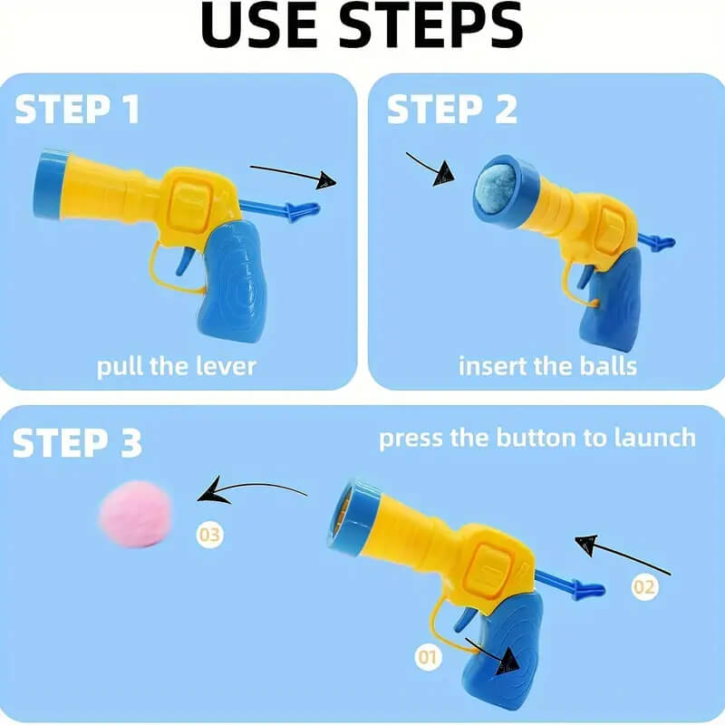 Interactive Launch Training Cat Toys Set