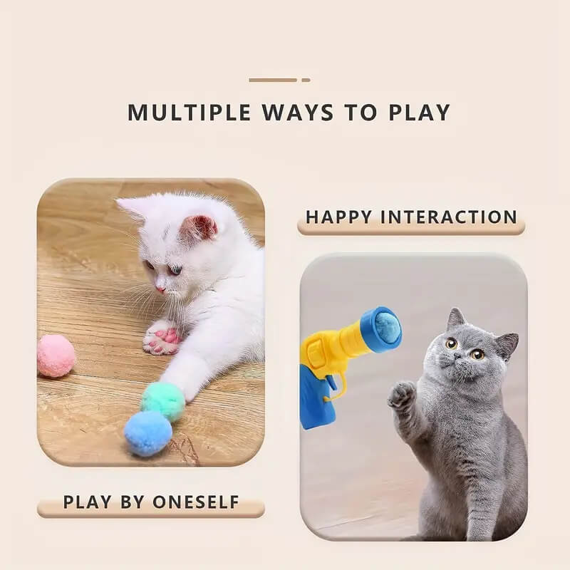 Interactive Launch Training Cat Toys Set