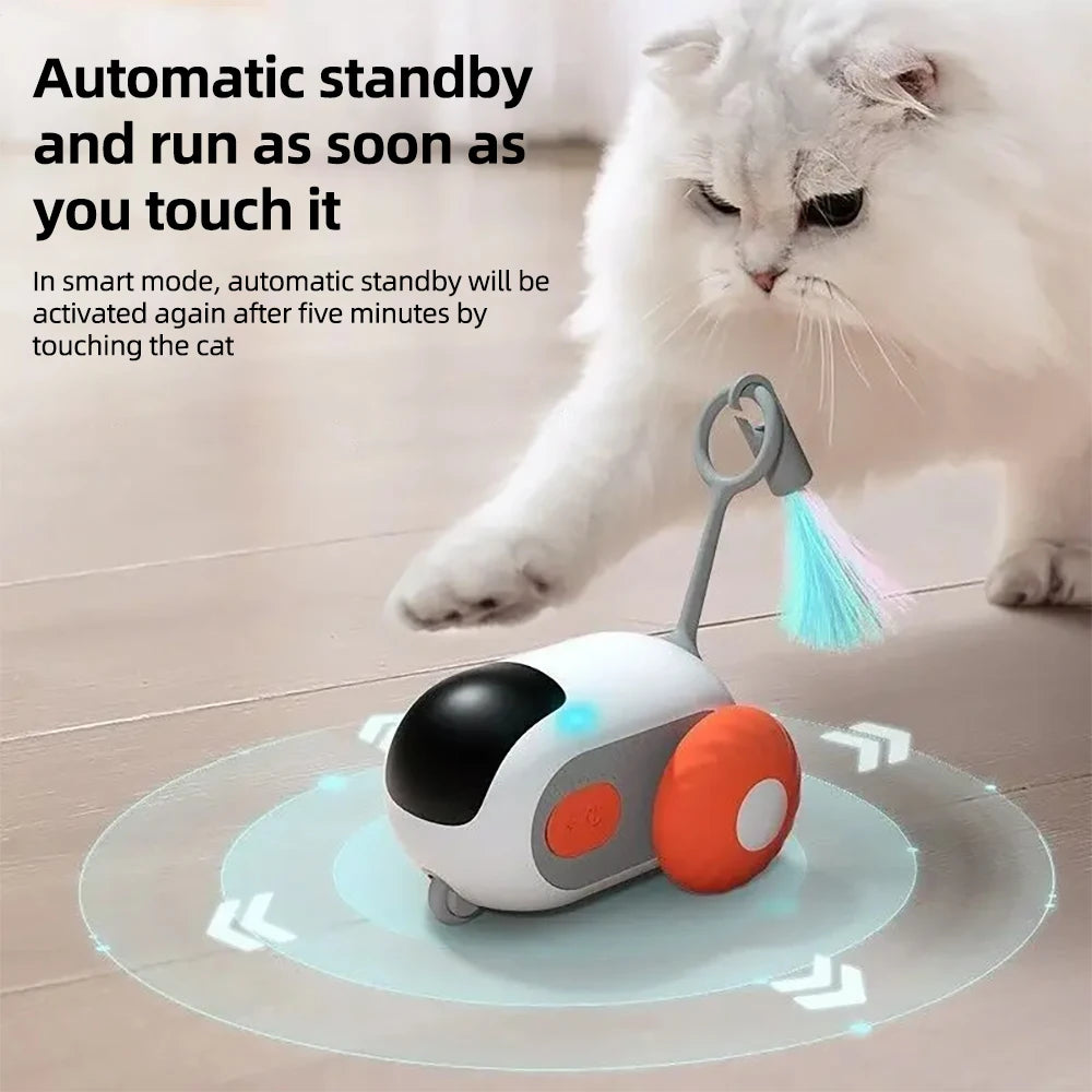 Smart Remote Control Automatic Moving Car Cat Toy