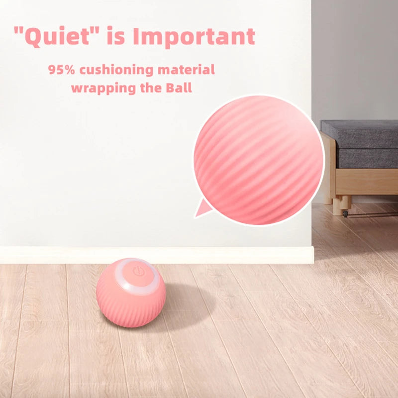Cat Rolling Balls Toy Track