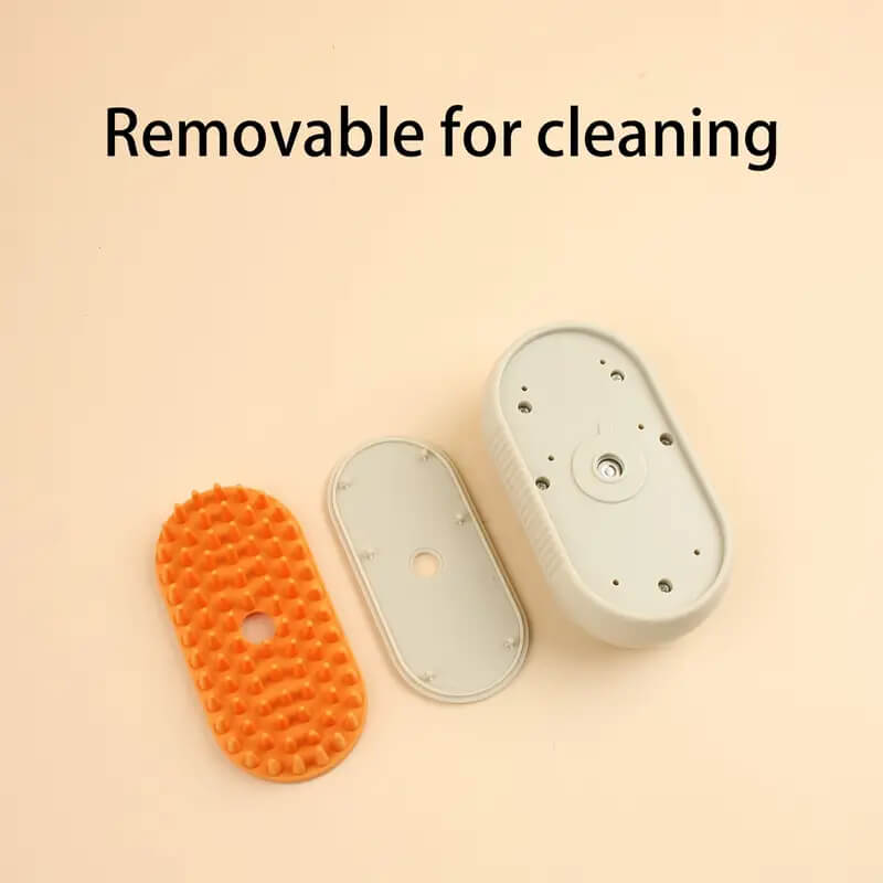 Steamy Electric Spray Pet Hair Brush