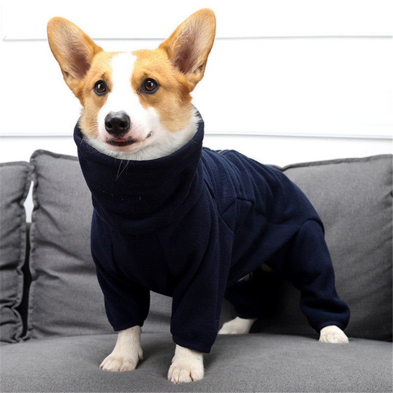 Fleece Warm Jacket For Dogs