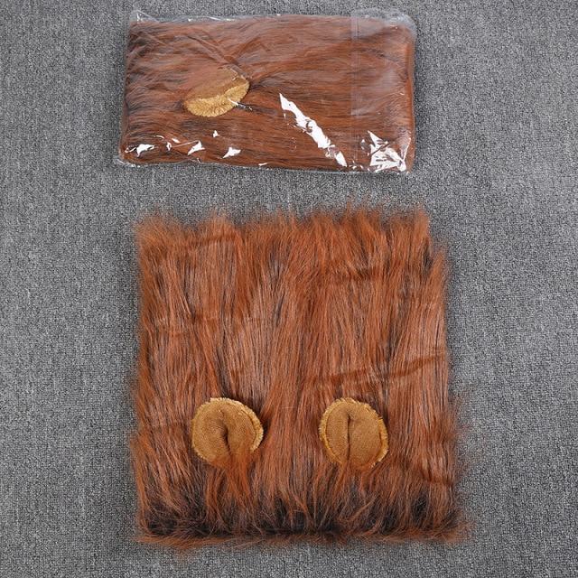 Dog Cosplay Lion Decoration