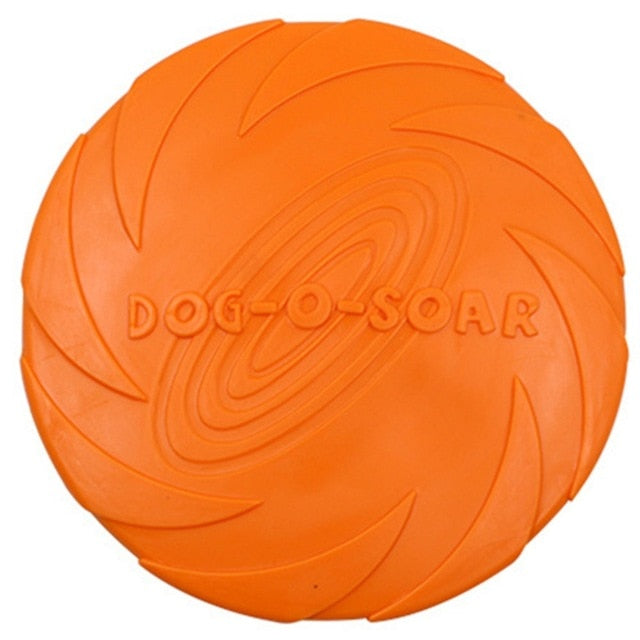 Soft Rubber Frisbee Dog Chew Toys