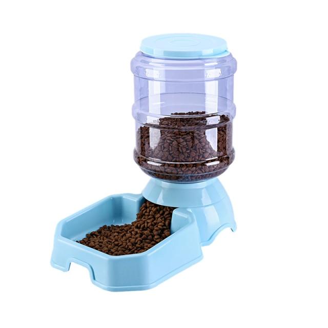 Automatic Dog Cat Food Feeder Water Dispenser