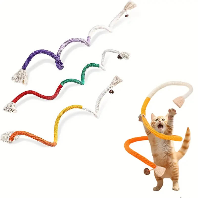 3pcs Cotton Rope Cat Toys