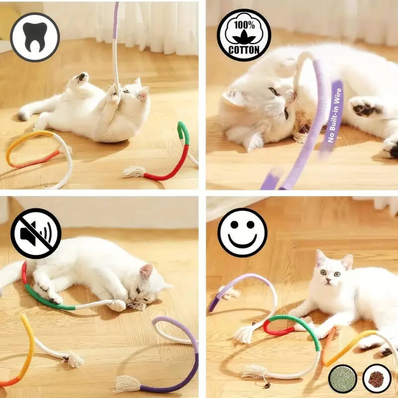 3pcs Cotton Rope Cat Toys
