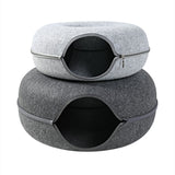 Cat Tunnel Bed, Cat Cave Bed ,Peekaboo Beds for Indoor Cat