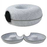 Cat Tunnel Bed, Cat Cave Bed ,Peekaboo Beds for Indoor Cat