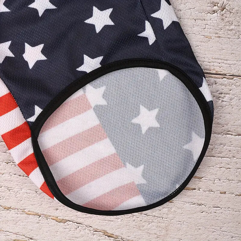 Independence Day Printed Stars and Stripes Pet Vest