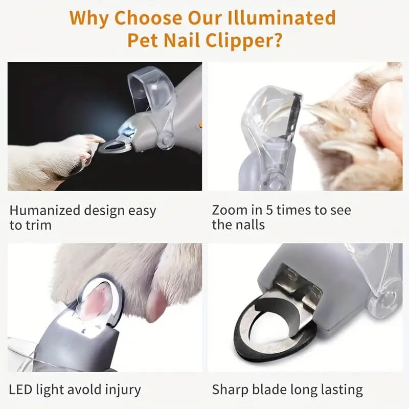 LED Pet Nail Clipper