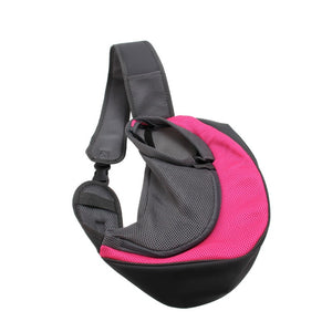 Outdoor Travel Mesh Oxford Pet Puppy Carrier Shoulder Bag