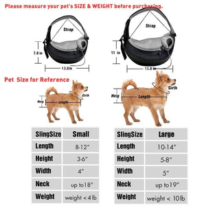 Outdoor Travel Mesh Oxford Pet Puppy Carrier Shoulder Bag