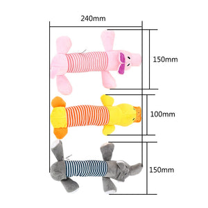 Squeak Chew Sound Dolls Plush Pet Toy
