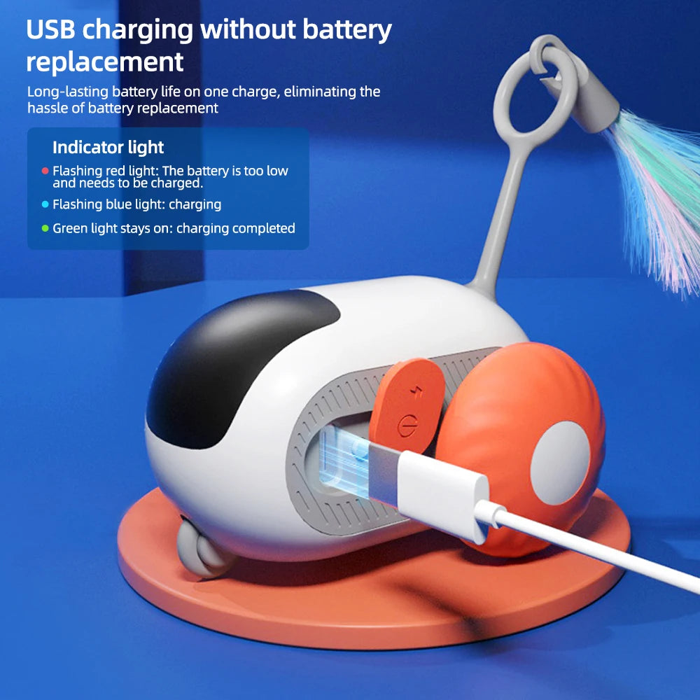 Smart Remote Control Automatic Moving  Car Cat Toy