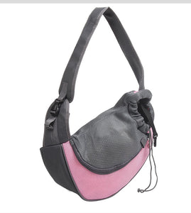 Outdoor Travel Mesh Oxford Pet Puppy Carrier Shoulder Bag