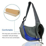Outdoor Travel Mesh Oxford Pet Puppy Carrier Shoulder Bag