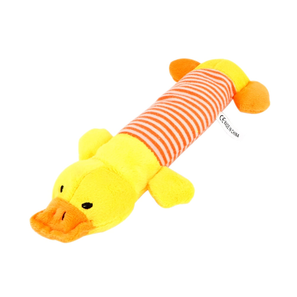 Squeak Chew Sound Dolls Plush Pet Toy