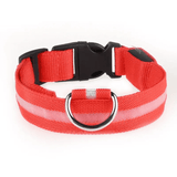 Usb Charging Glowing Led Adjustable Dog Collar