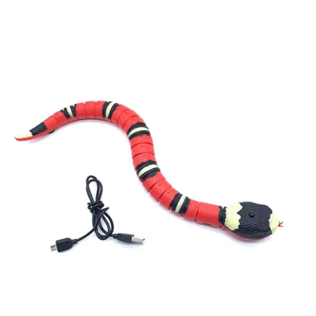 Smart Sensing Electric Snake Toys for Cats