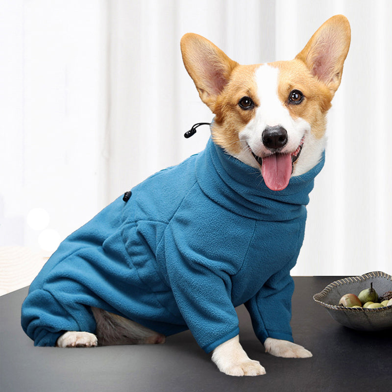 Fleece Warm Jacket For Dogs