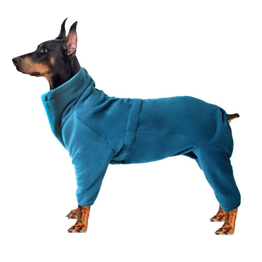 Fleece Warm Jacket For Dogs