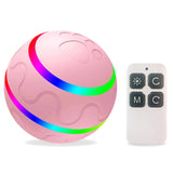Smart Flash Rotating Jumping Rolling Pet Toy Ball