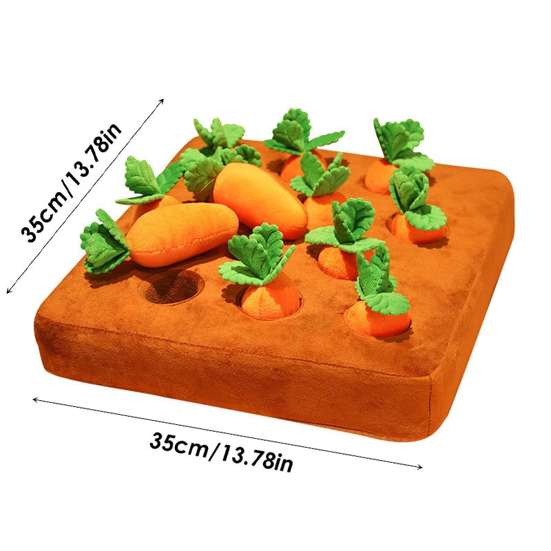 Carrot Farm Dog Chew Sniff Toys