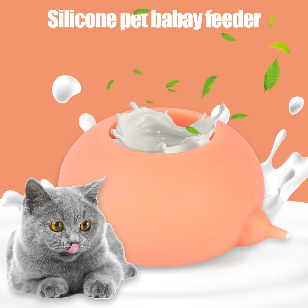 Silicone Simulation Nipples Pet Feeder