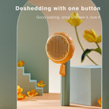 Pumpkin Pet Grooming Brush