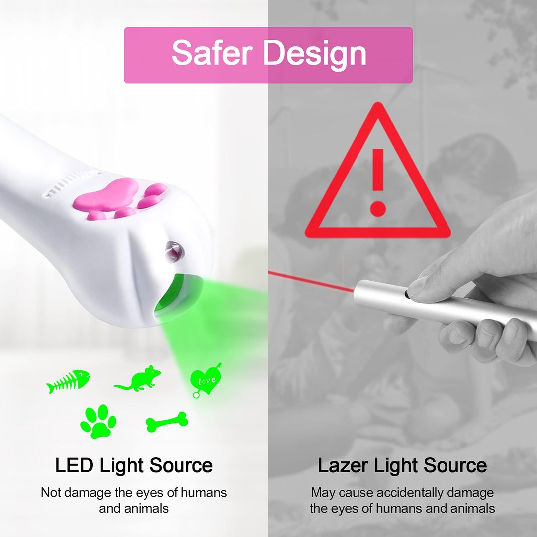 Safe LED Laser Pointer Pet Toy