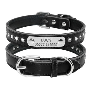 Custom Leather Cat Collar