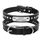 Custom Leather Cat Collar