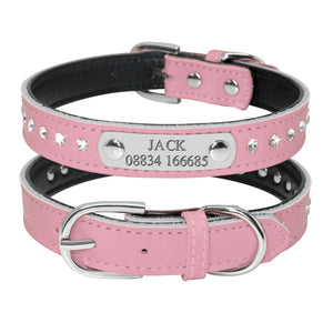 Custom Leather Cat Collar