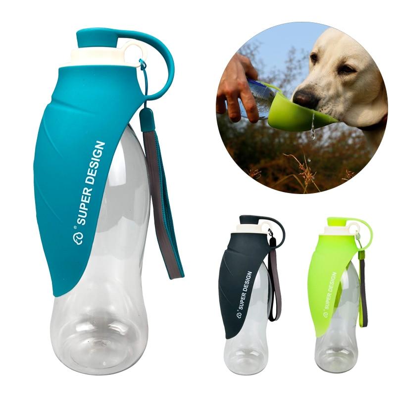 Outdoor Silicone Pet Water Bottle