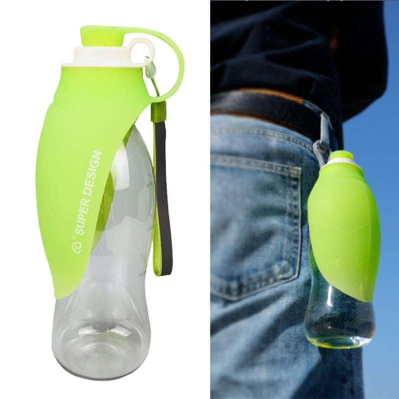 Outdoor Silicone Pet Water Bottle