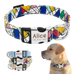 POD Custom Nylon Pet Collar