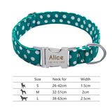 POD Custom Nylon Pet Collar