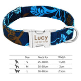POD Custom Nylon Pet Collar