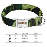 POD Custom Nylon Pet Collar