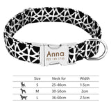 POD Custom Nylon Pet Collar