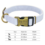 POD Custom Nylon Pet Collar