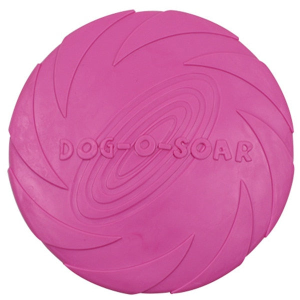 Soft Rubber Frisbee Dog Chew Toys