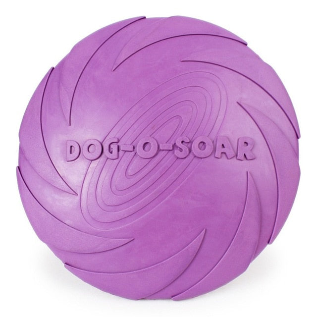 Soft Rubber Frisbee Dog Chew Toys