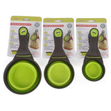Collapsible Pet Scoop Silicone Measuring Cups