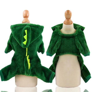 Dinosaur Hoodies For Cat Dog