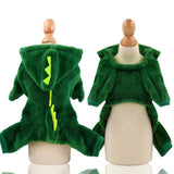 Dinosaur Hoodies For Cat Dog