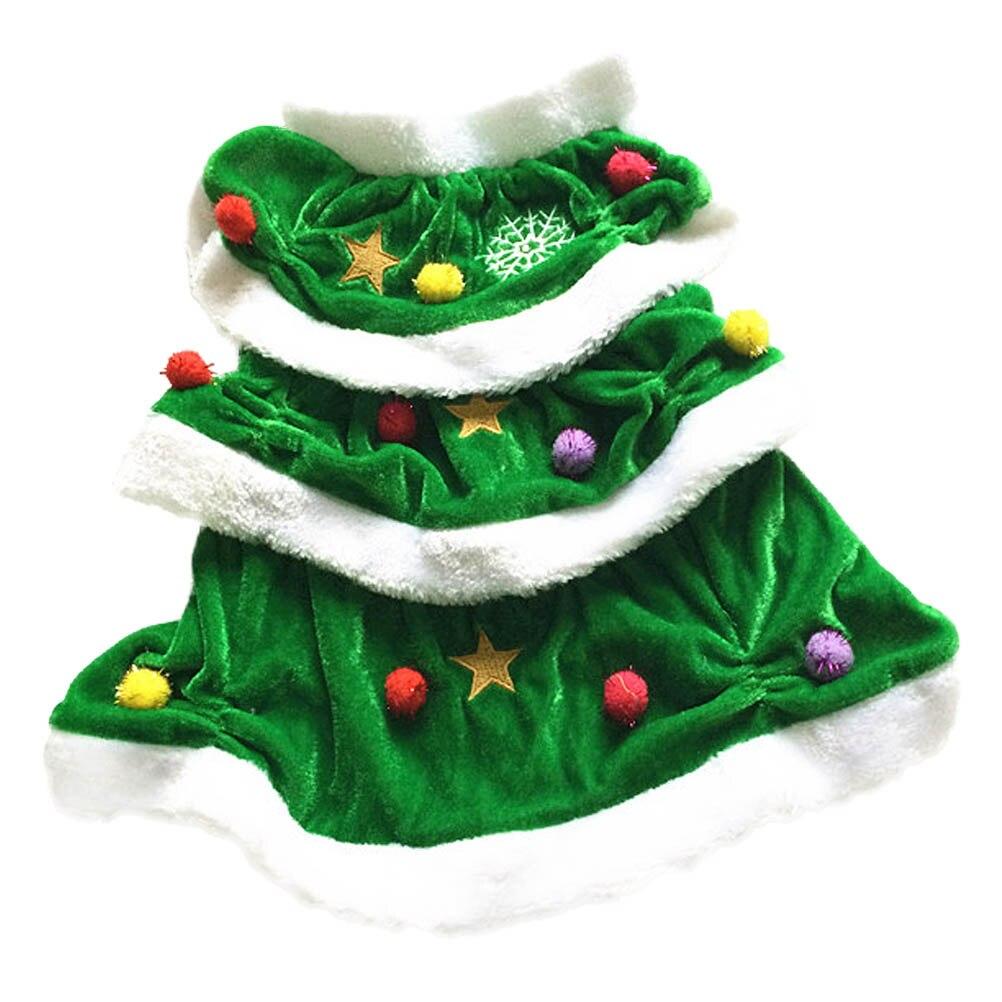 Christmas Tree Shaped Dog Clothes