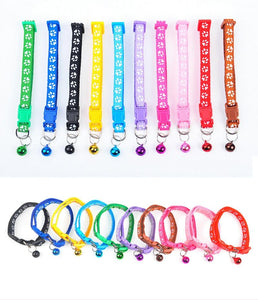 Colorful Bell Cat Collar